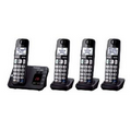 Panasonic  4 Handset Expandable Cordless Phone w/Large Keypad